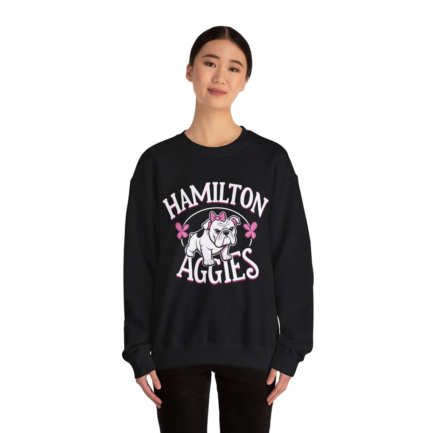 Adult Crewneck Sweatshirt \ Hamilton Aggies \ HAG4
