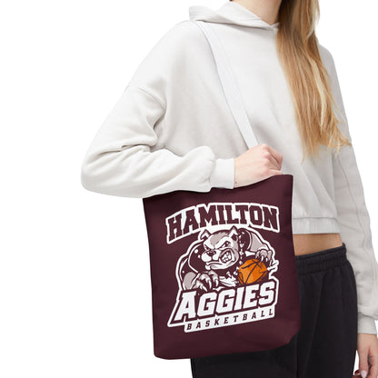Tote Bag \ Hamilton Aggies Basketball \ HABK1