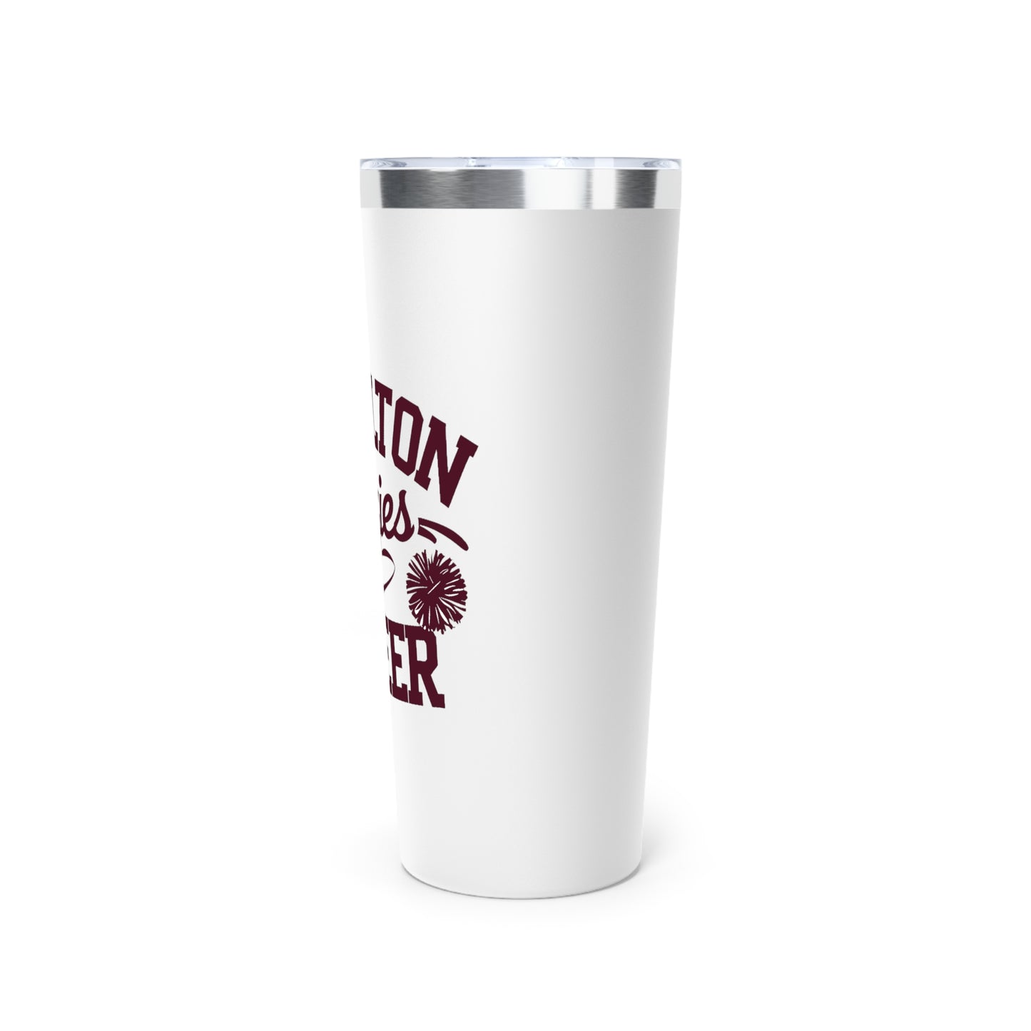 22oz Copper Insulated Tumbler \ Hamilton Aggies Cheer \ HAC2