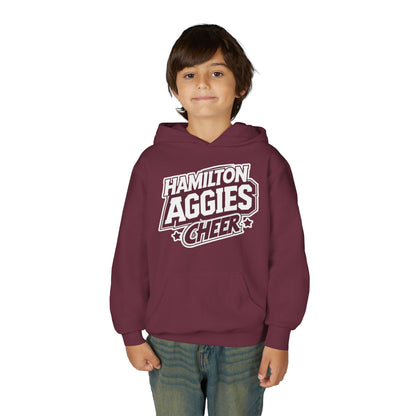 Youth Hoodie Sweatshirt \ Hamilton Aggies Cheer \ HAC1