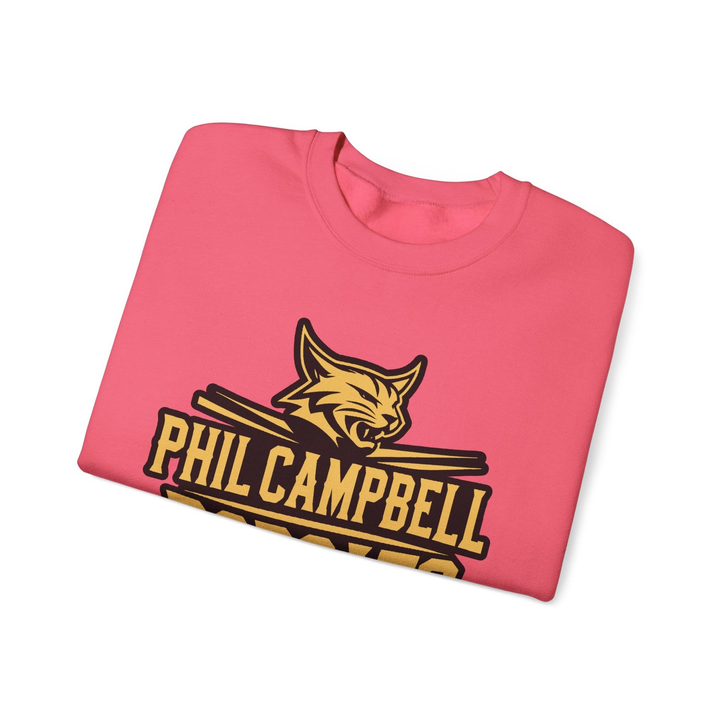 Adult Crewneck Sweatshirt \ Phil Campbell Bobcats \ PCB2