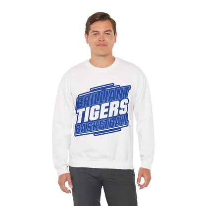 Adult Crewneck Sweatshirt \ Brilliant Tigers Basketball \ BTBK2