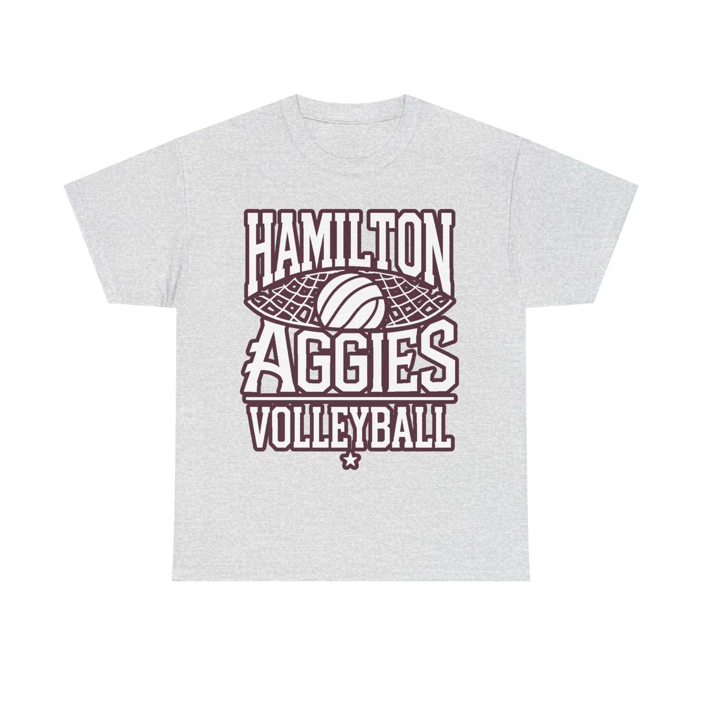 Adult Tee \ Hamilton Aggies Volleyball \ HAV2