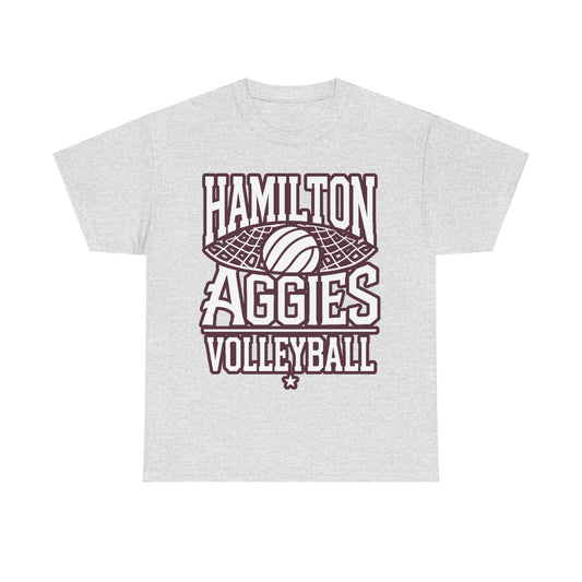 Adult Tee \ Hamilton Aggies Volleyball \ HAV2