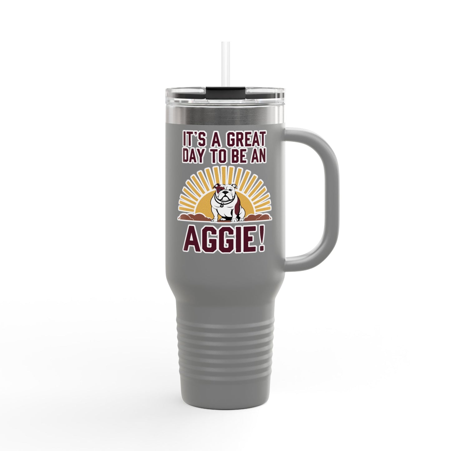 40oz Insulated Tumbler \ It's a Great Day to be an Aggie! \ GDA4