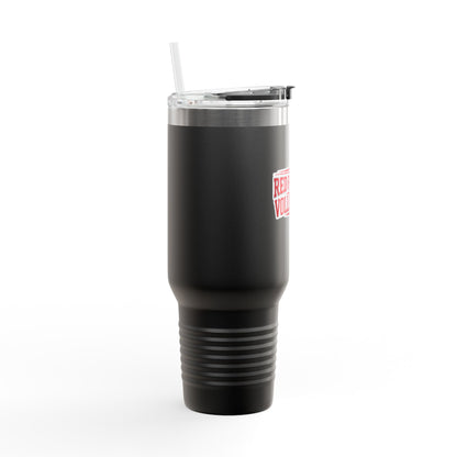 40oz Insulated Tumbler \ Marion County Red Raiders Volleyball \ MCV2