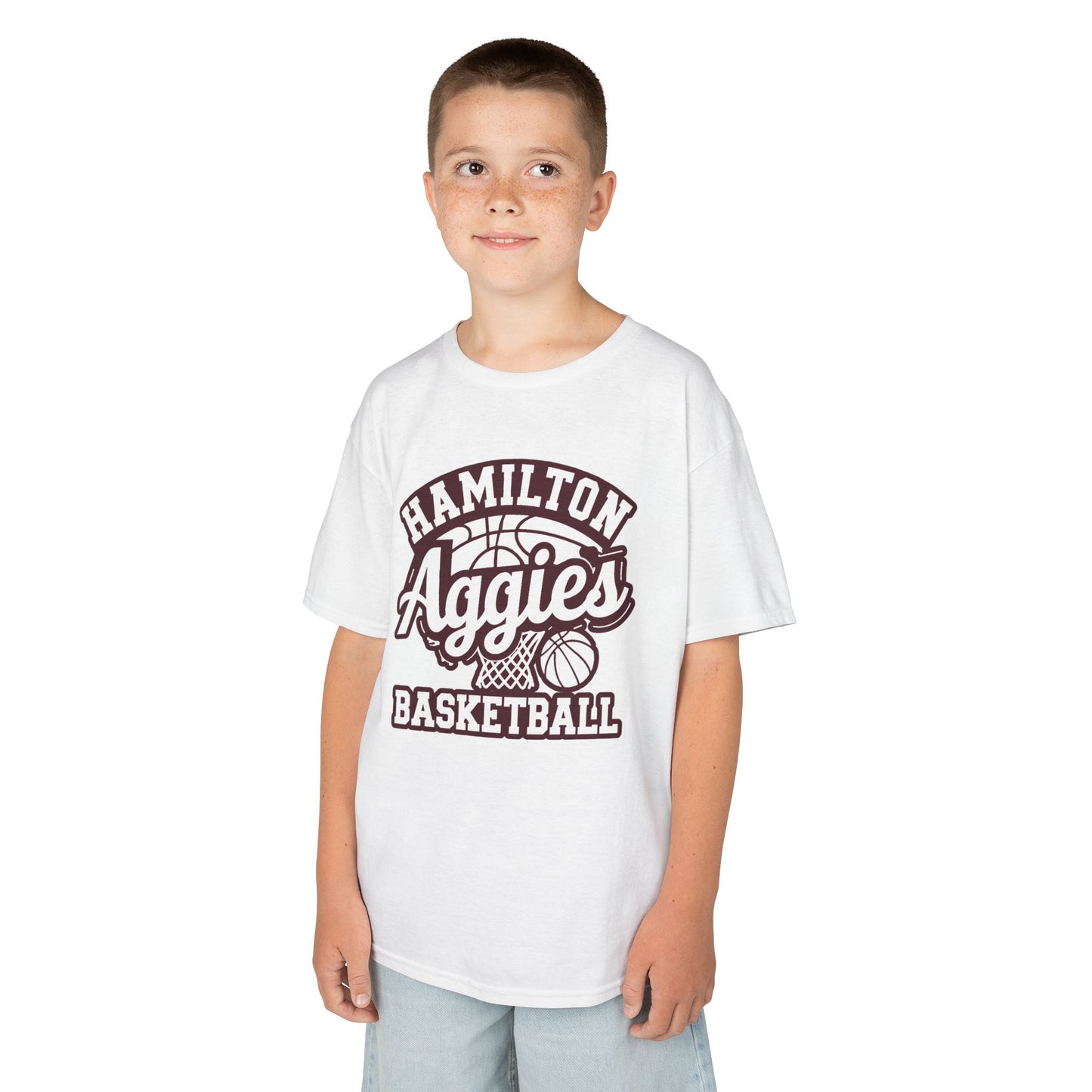Youth Tee \ Hamilton Aggies Basketball \ HABBG1