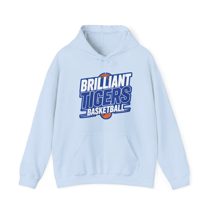 Adult Hoodie Sweatshirt \ Brilliant Tigers Basketball \ BTBK1