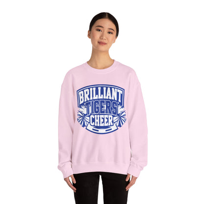 Adult Crewneck Sweatshirt \ Brilliant Tigers Cheer \ BTC1