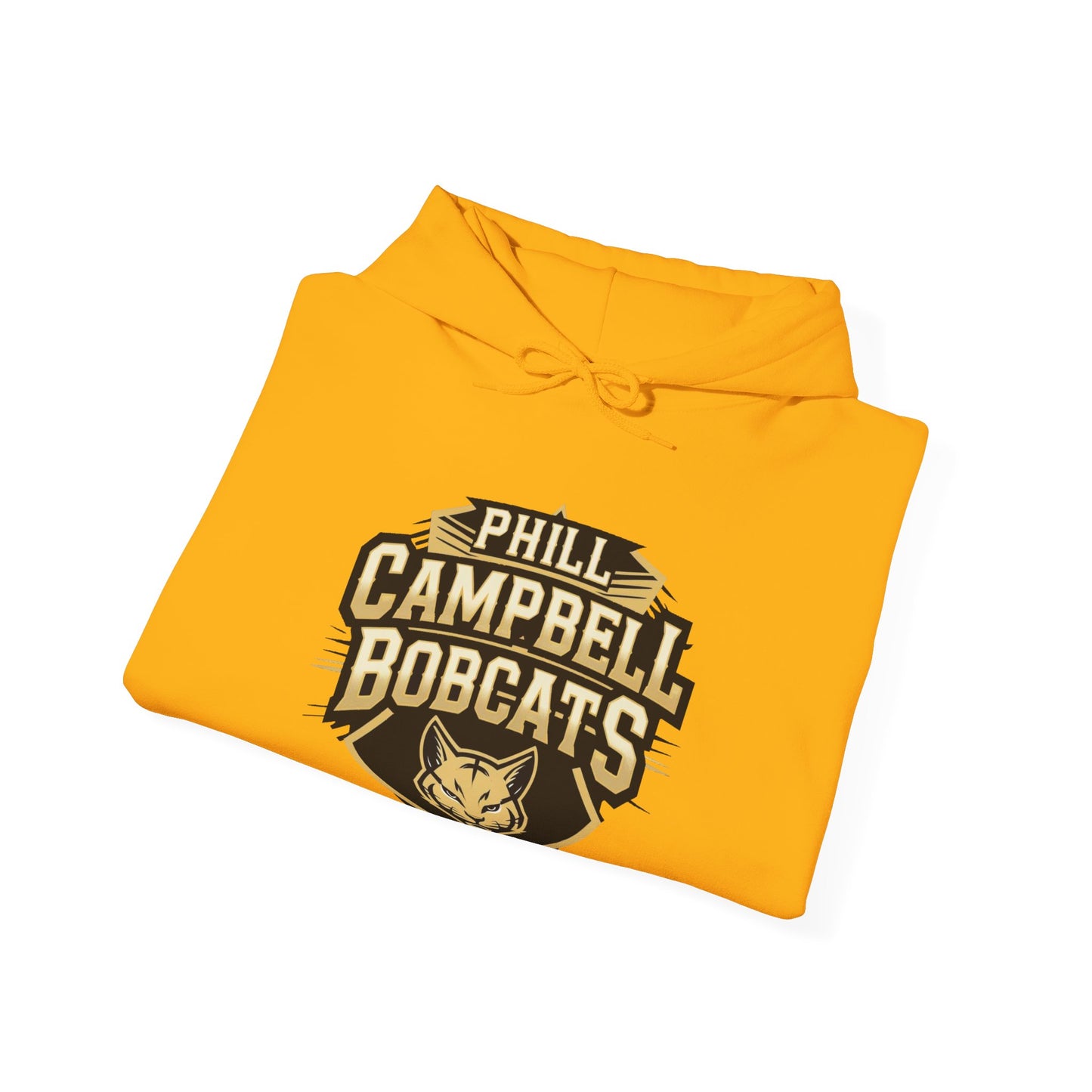Adult Hoodie Sweatshirt \ Phill Campbell Bobcats \ PCB1