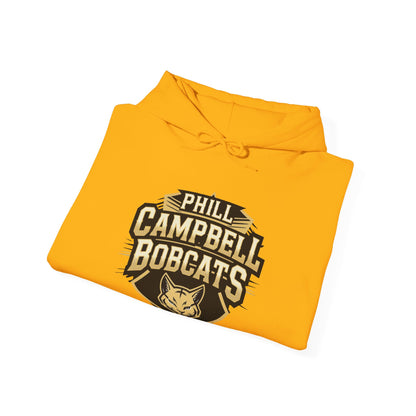 Adult Hoodie Sweatshirt \ Phill Campbell Bobcats \ PCB1