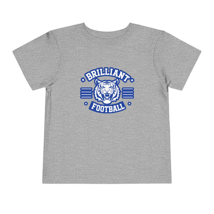 Toddler Tee \ Brilliant Tigers Football \ BTF2