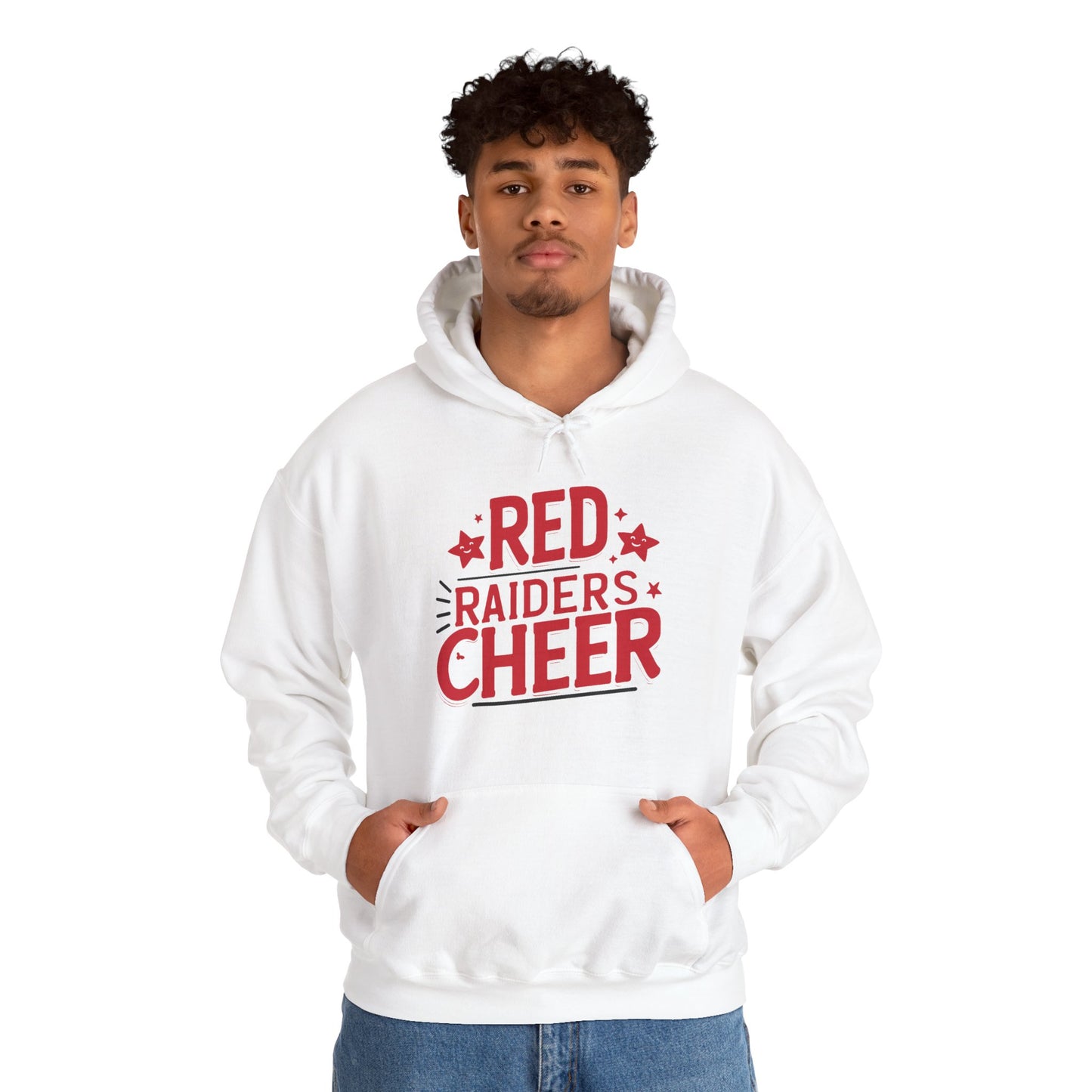 Adult Hoodie Sweatshirt \ Marion County Red Raiders Cheer \ MCC2