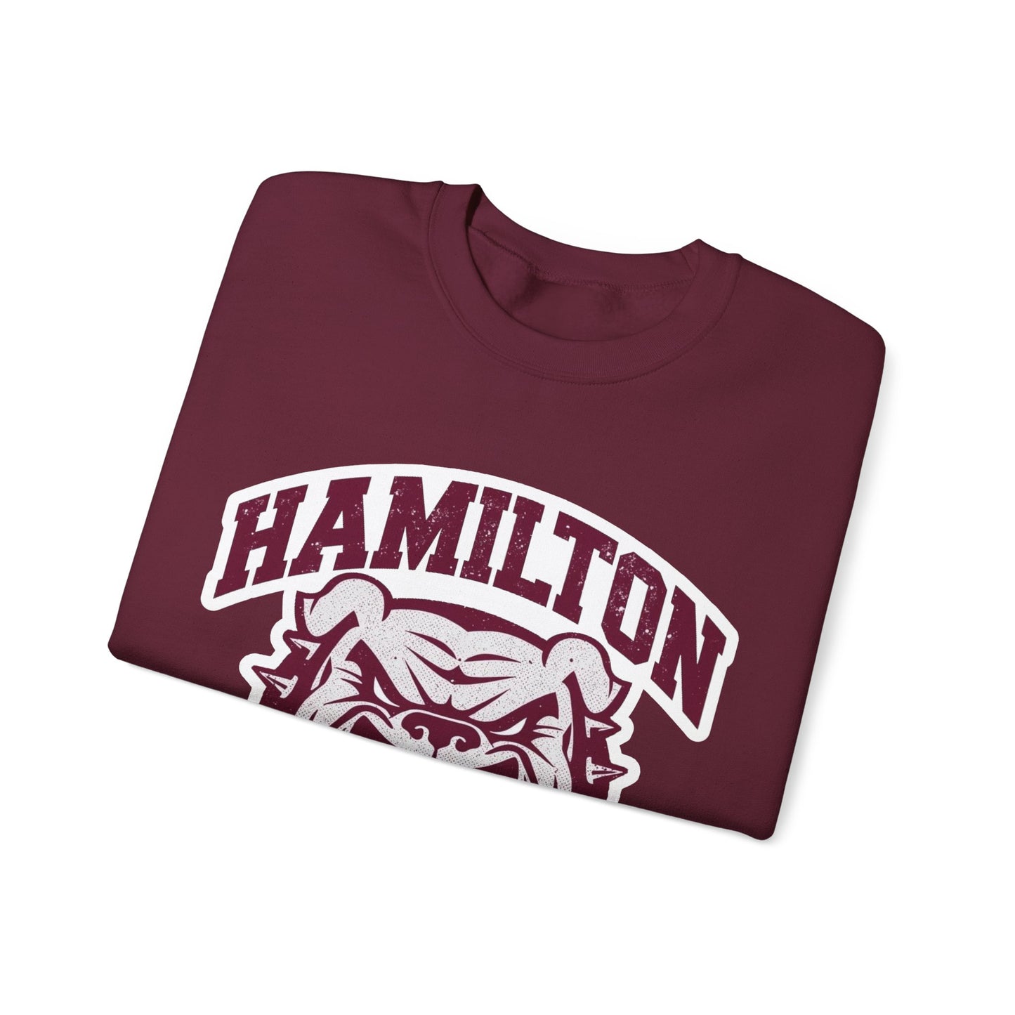 Adult Crewneck Sweatshirt \ Hamilton Aggies Wrestling \ HAW2