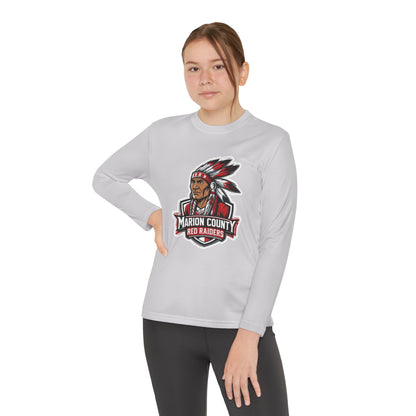 Youth Long Sleeve Tee \ Marion County Red Raiders \ MC2