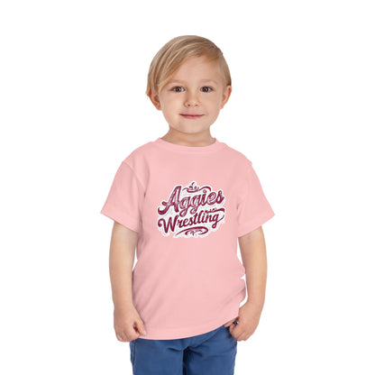 Toddler Tee \ Hamilton Aggies Wrestling \ HAWG2
