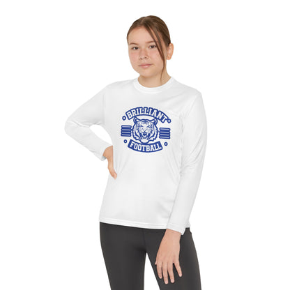 Youth Long Sleeve Tee \ Brilliant Tigers Football \ BTF2