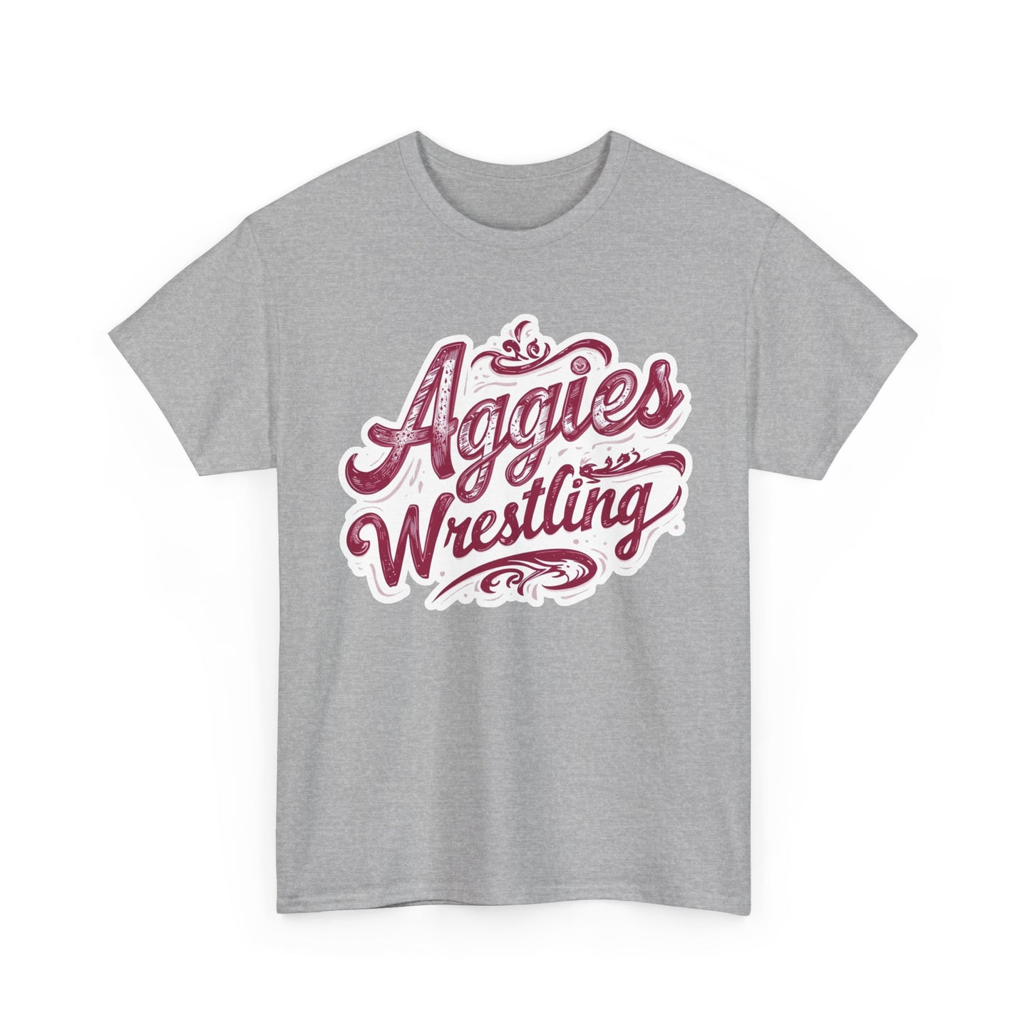 Adult Tee \ Hamilton Aggies Wrestling \ HAWG2