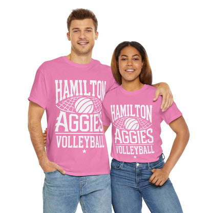 Adult Tee \ Hamilton Aggies Volleyball \ HAV2