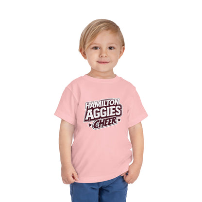 Toddler Tee \ Hamilton Aggies Cheer \ HAC1