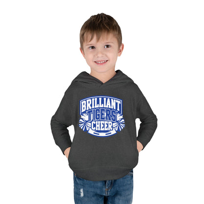 Toddler Hoodie Sweatshirt \ Brilliant Tigers Cheer \ BTC1