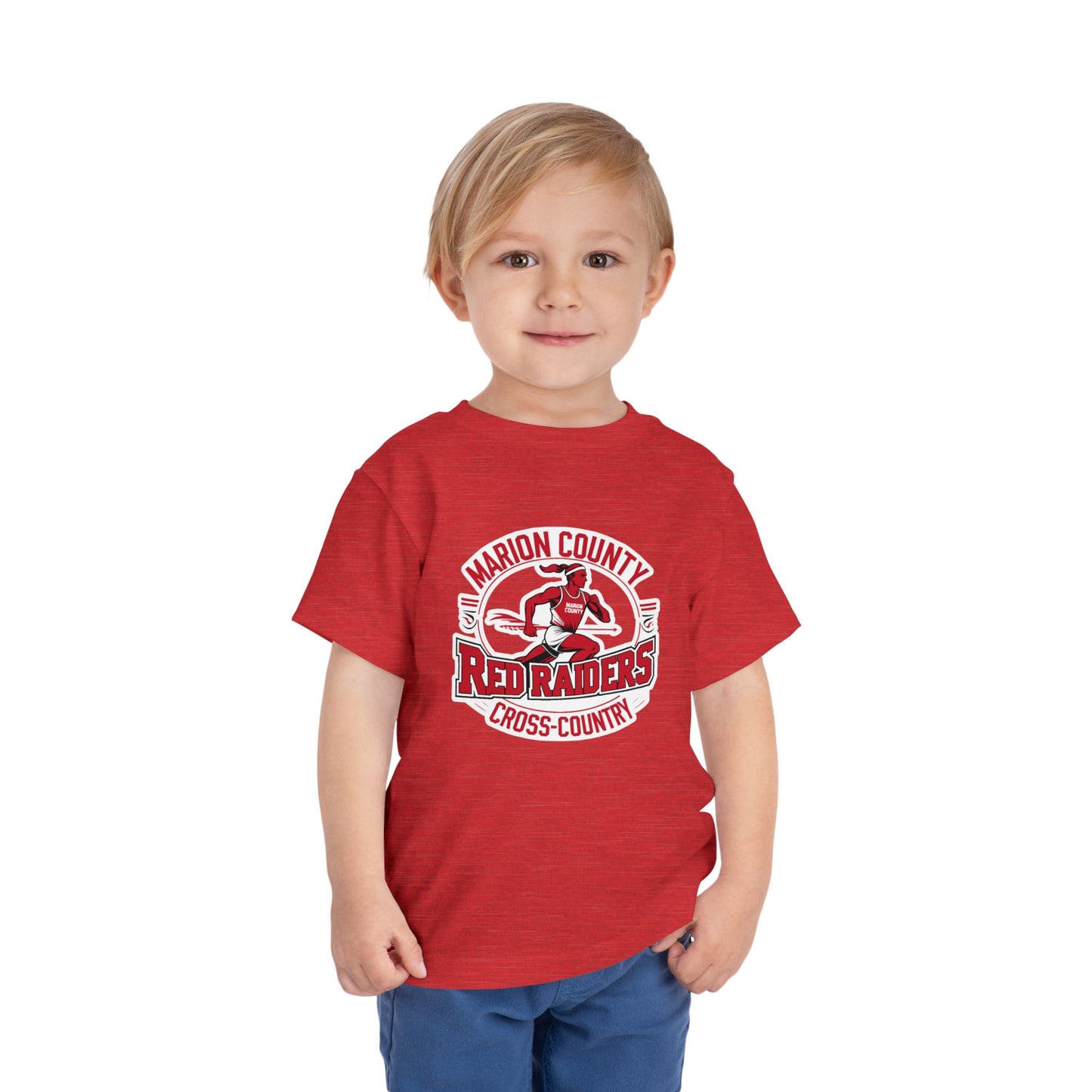 Toddler Tee \ Marion County Red Raiders Cross-Country \ MCCC2