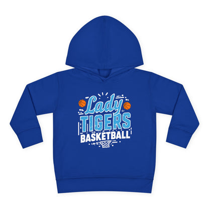 Toddler Hoodie Sweatshirt \ Brilliant Tigers Basketball \ BTBKG1