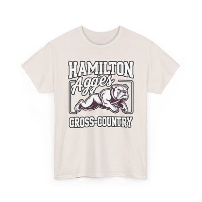 Adult Tee \ Hamilton Aggies Cross-Country \ HCC2