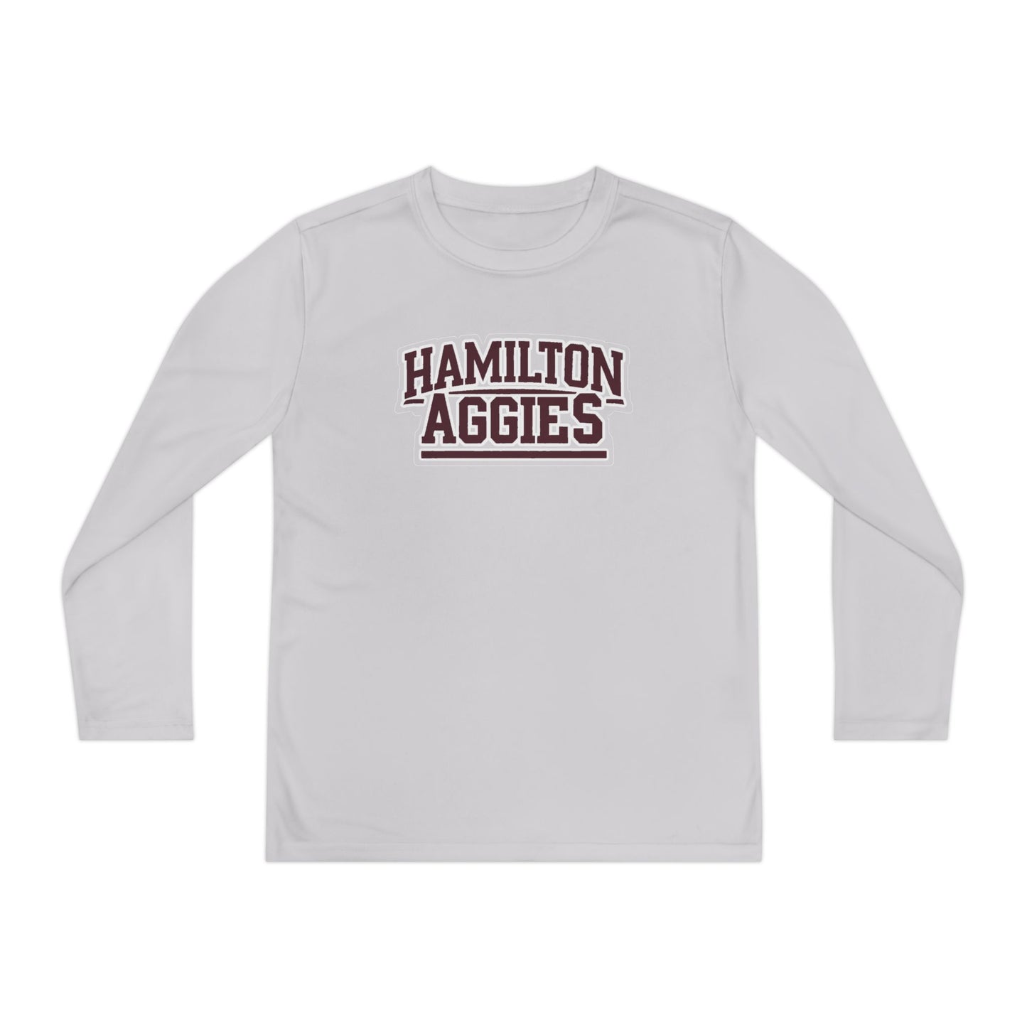 Youth Long Sleeve Tee \ Hamilton Aggies \ HA2