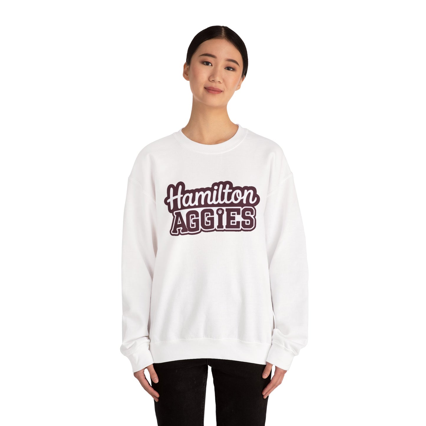 Adult Crewneck Sweatshirt \ Hamilton Aggies \ HAG2