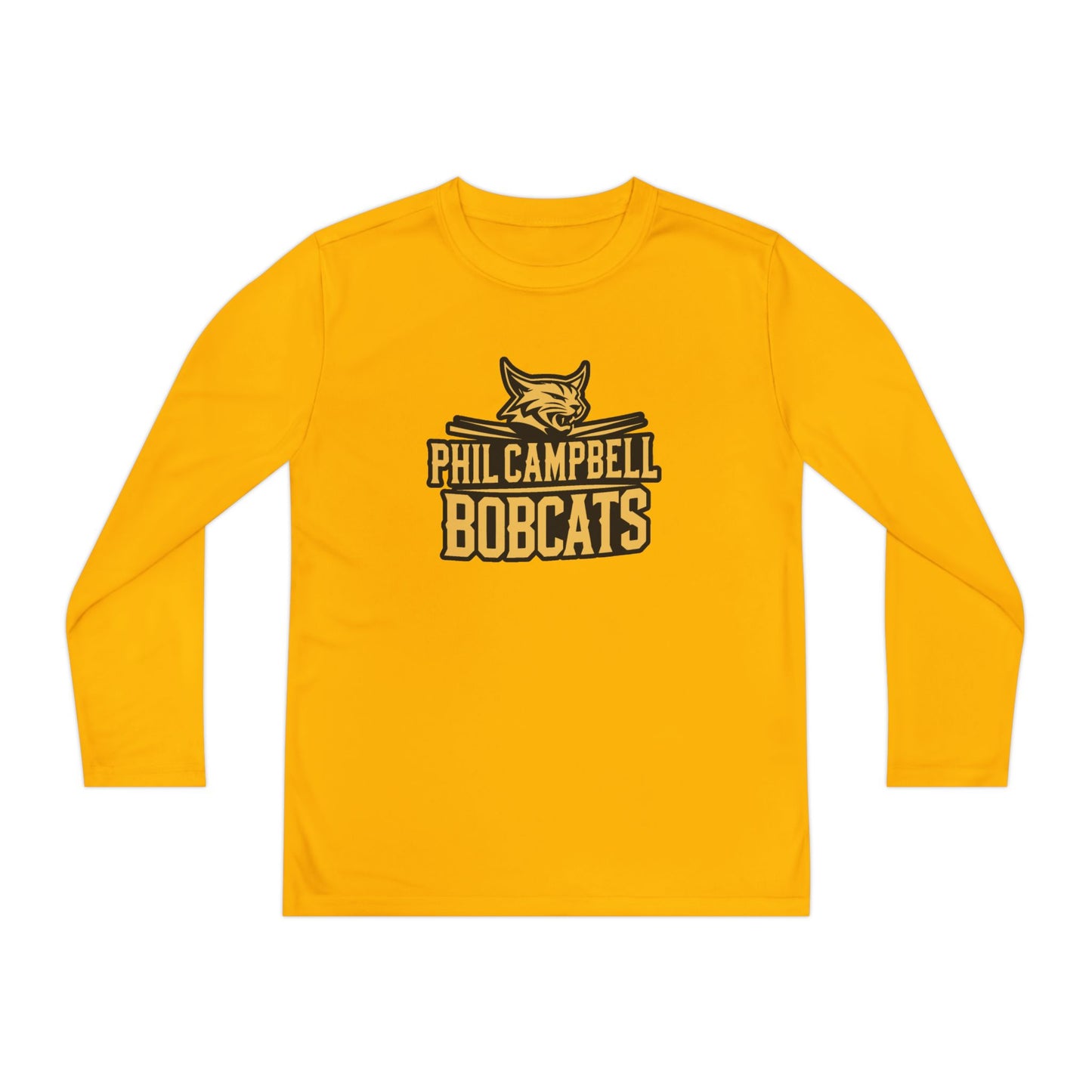 Youth Long Sleeve Tee \ Phil Campbell Bobcats \ PCB2