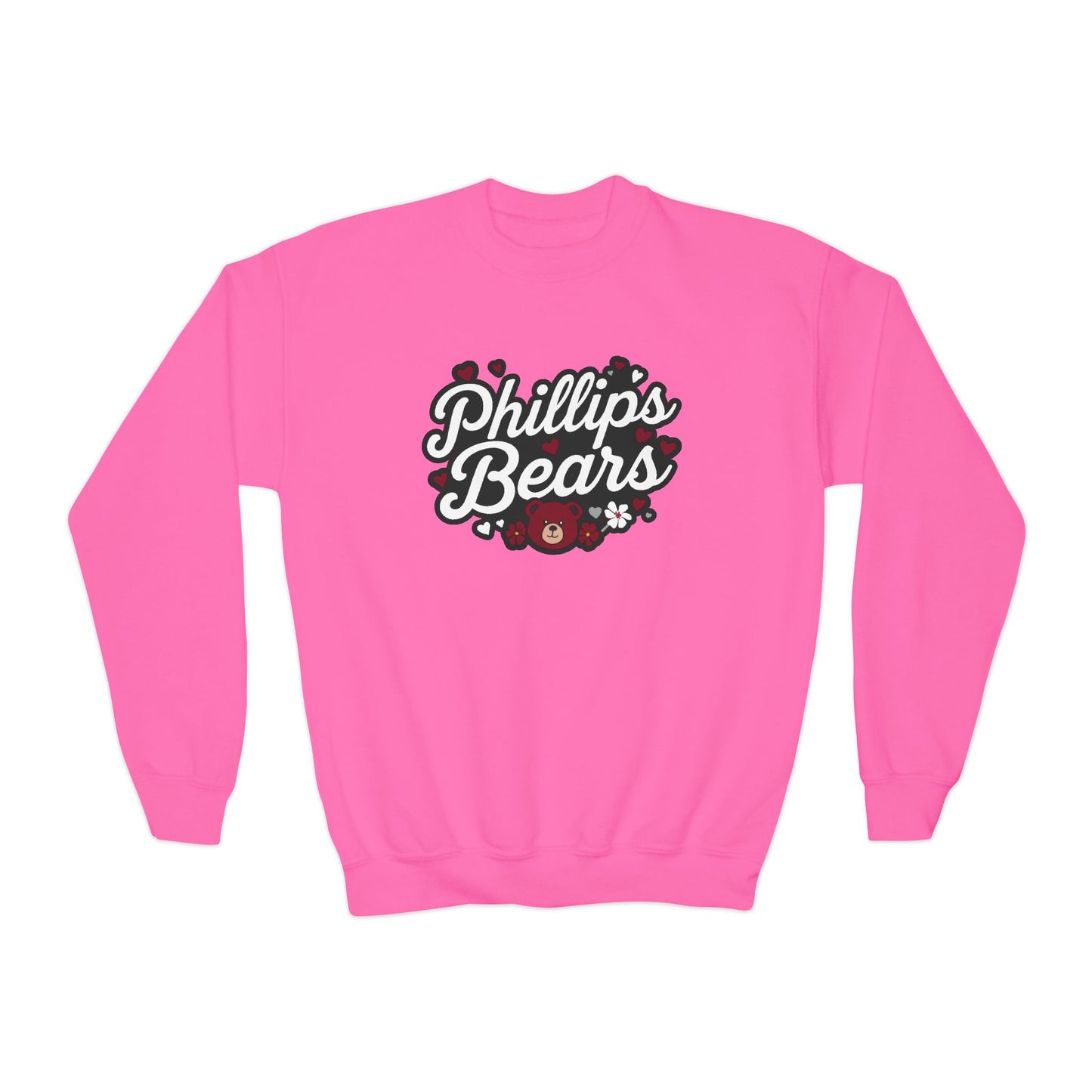 Youth Crewneck Sweatshirt \ Phillip's Bears \ PBG1
