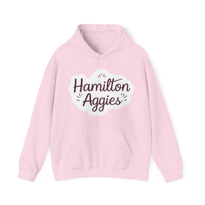 Adult Hoodie Sweatshirt \ Hamilton Aggies \ HAG1