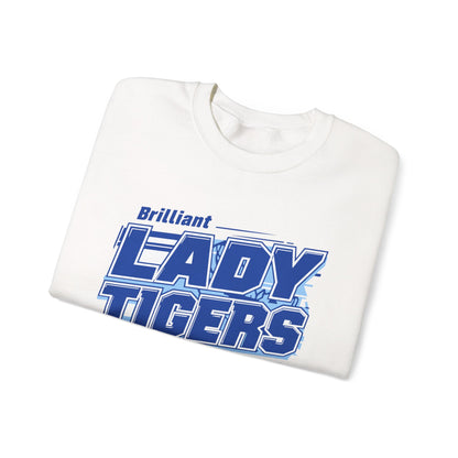Adult Crewneck Sweatshirt \ Brilliant Tigers Basketball \ BTBKG2