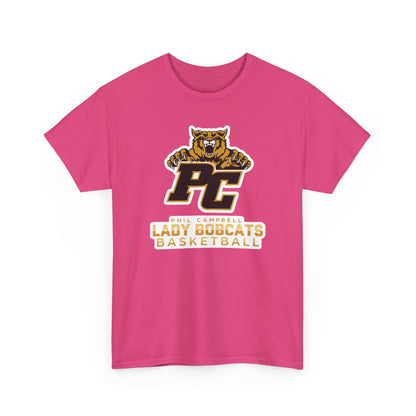 Adult Tee \ Phil Campbell Bobcats Basketball \ PCBBKG1