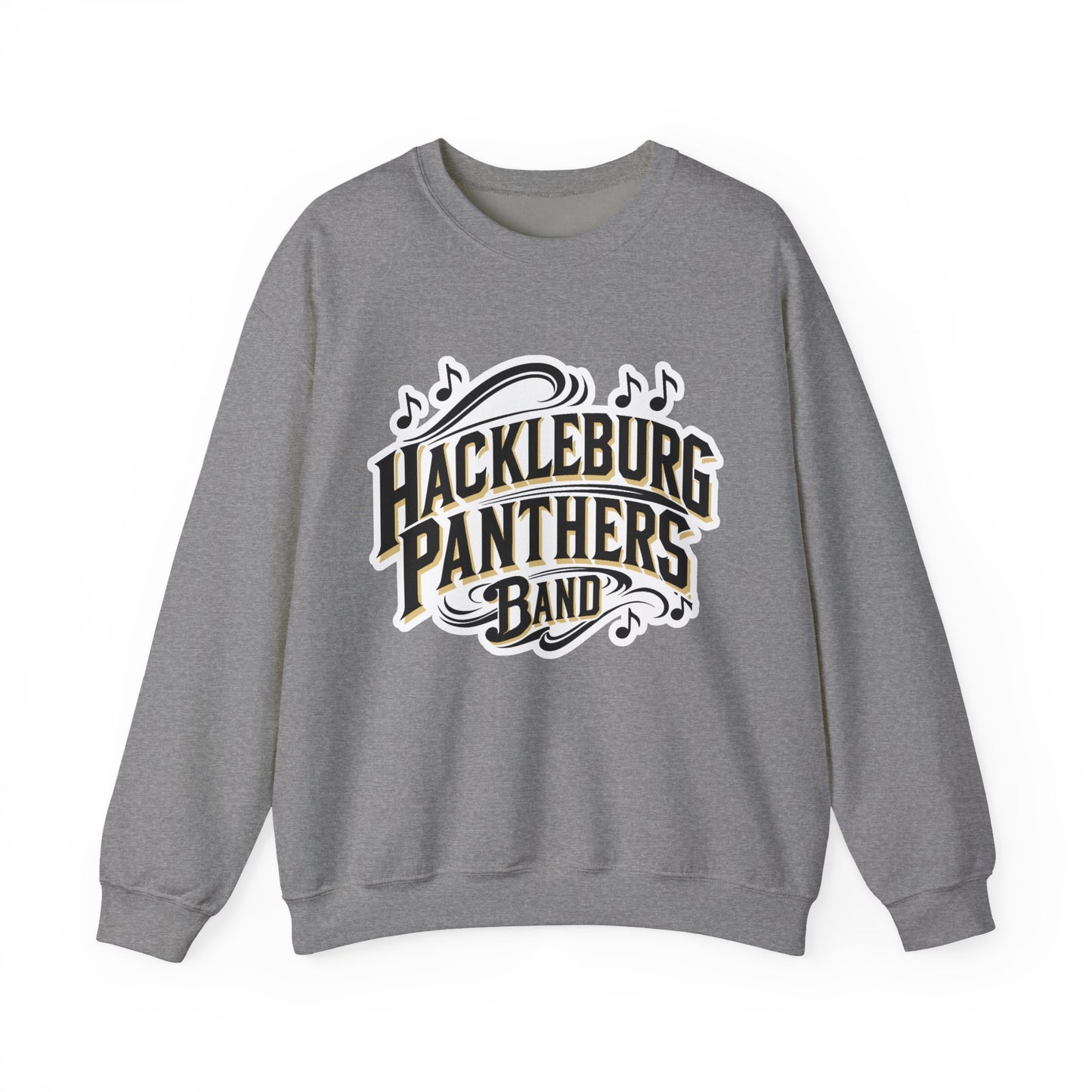 Adult Crewneck Sweatshirt \ Hackleburg Panthers Band \ HPB1