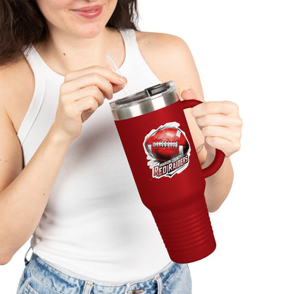 40oz Insulated Tumbler \ Marion County Red Raiders Football \ MCF1