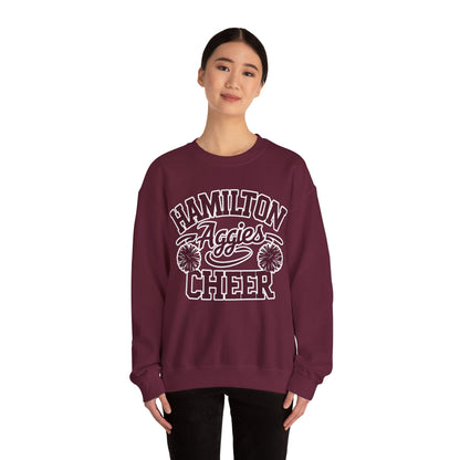 Adult Crewneck Sweatshirt \ Hamilton Aggies Cheer \ HAC2