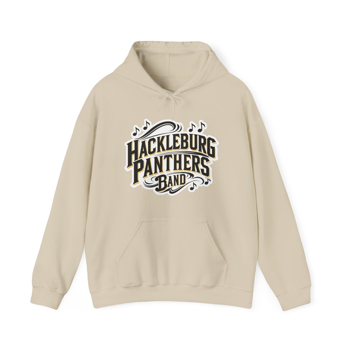 Adult Hoodie Sweatshirt \ Hackleburg Panthers Band \ HPB1