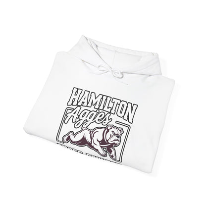 Adult Hoodie Sweatshirt \ Hamilton Aggies Cross-Country \ HCC2