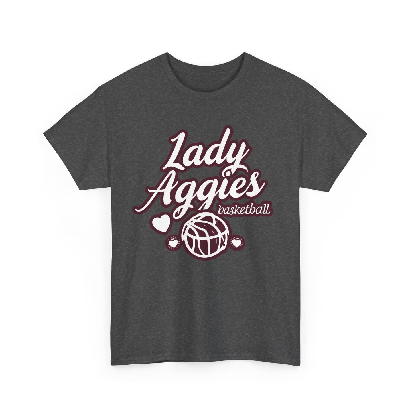 Adult Tee \ Hamilton Aggies Basketball \ HABKG2
