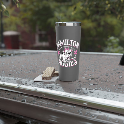 22oz Copper Insulated Tumbler \ Hamilton Aggies \ HAG4