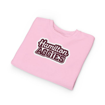 Toddler Crewneck Sweatshirt \ Hamilton Aggies \ HAG2