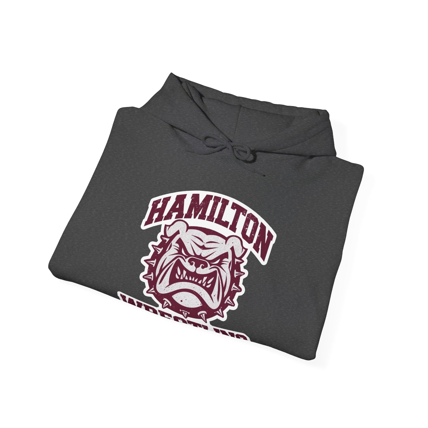 Adult Hoodie Sweatshirt \ Hamilton Aggies Wrestling \ HAW2