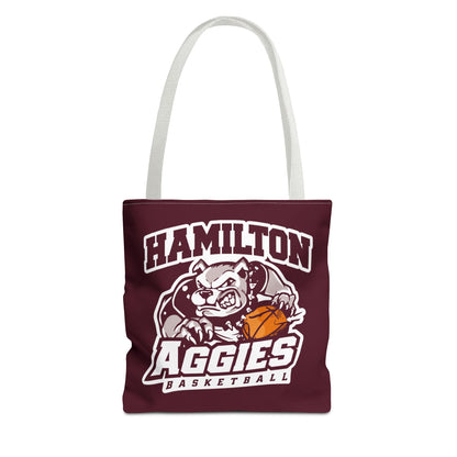 Tote Bag \ Hamilton Aggies Basketball \ HABB1