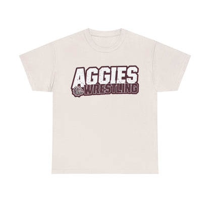 Adult Tee \ Hamilton Aggies Wrestling \ HAW3