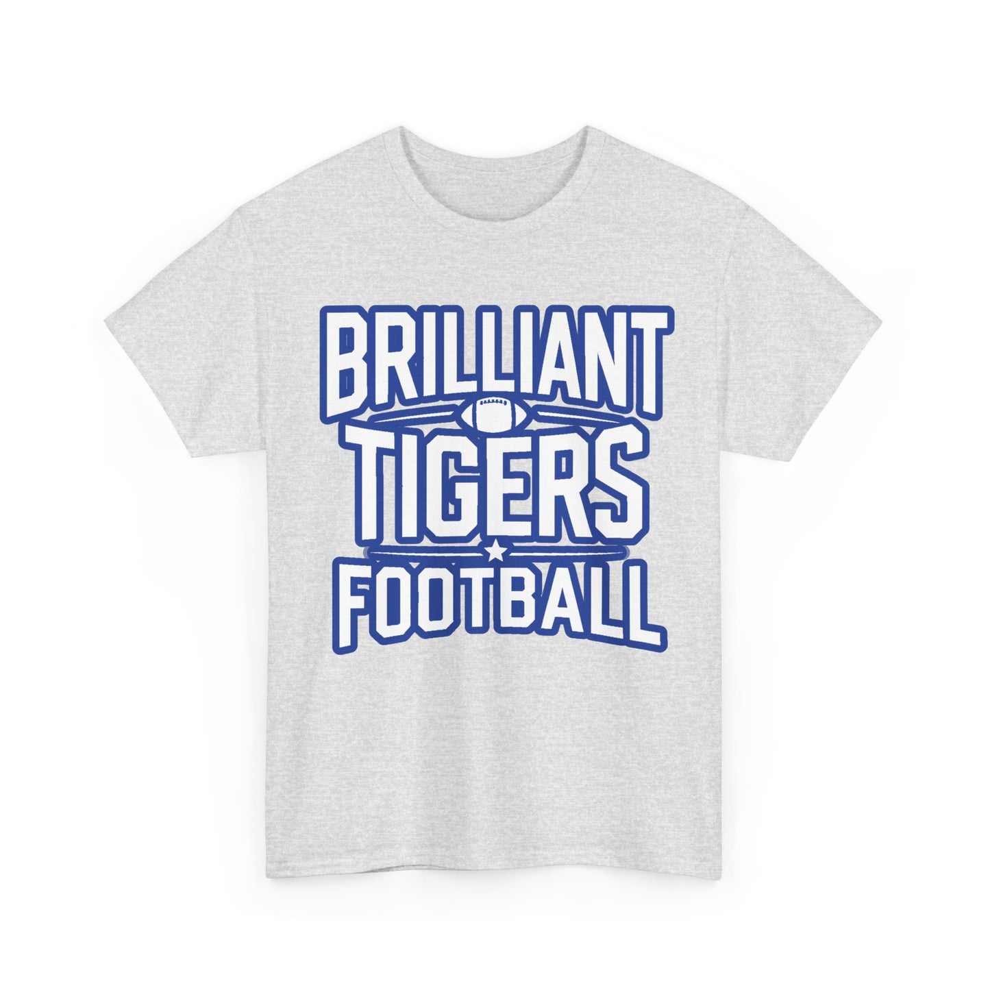 Adult Tee \ Brilliant Tigers Football \ BTF1