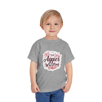 Toddler Tee \ Hamilton Aggies Wrestling \ HAWG1