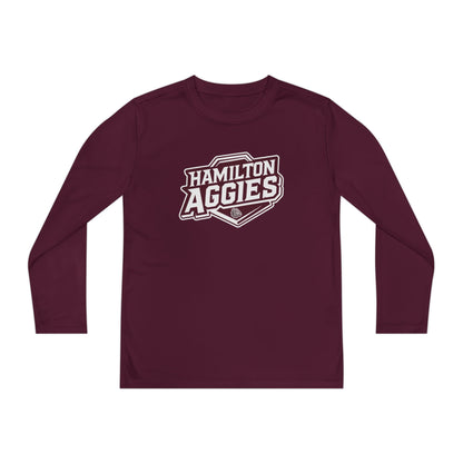 Youth Long Sleeve Tee \ Hamilton Aggies \ HA1