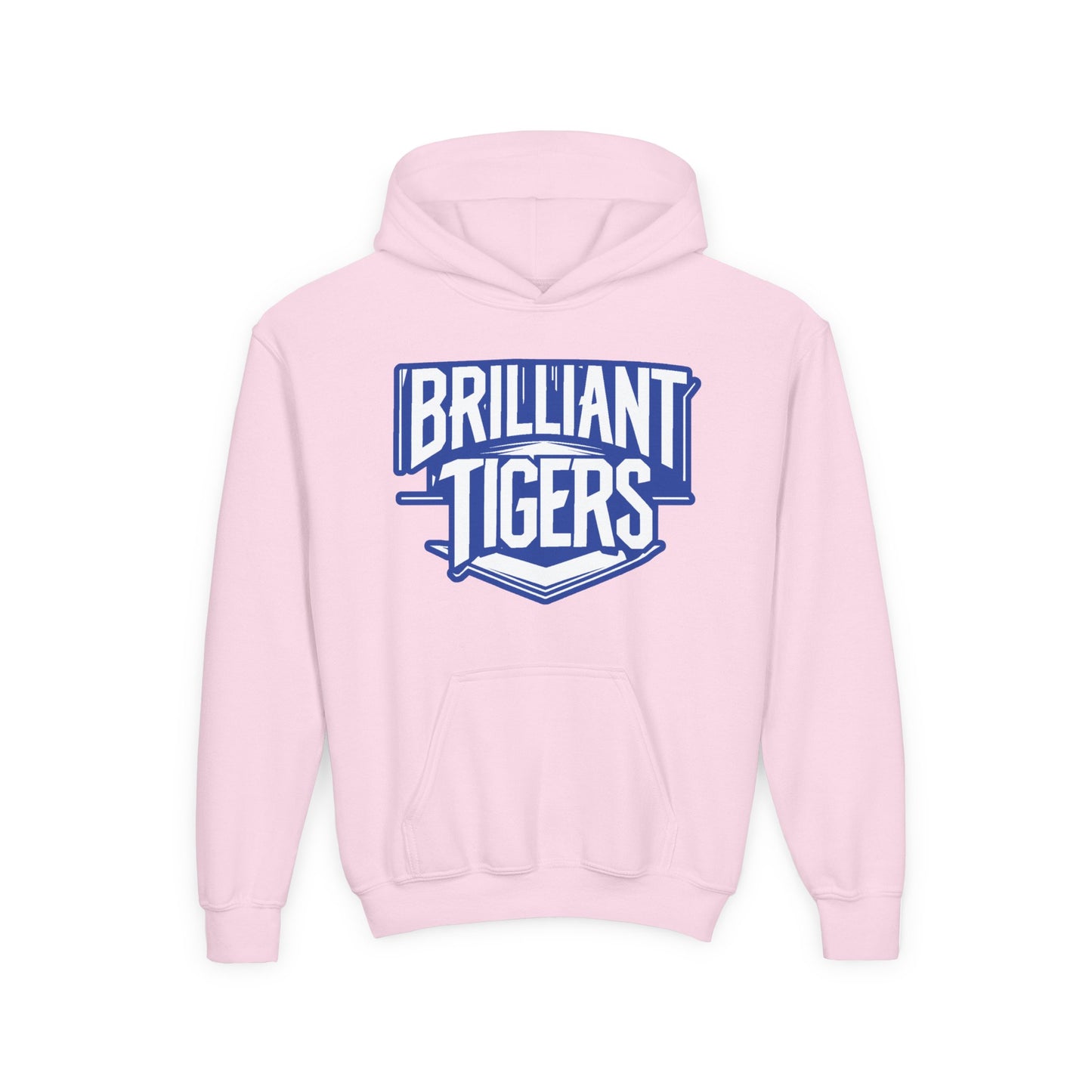 Youth Hooded Sweatshirt \ Brilliant Tigers \ BT2